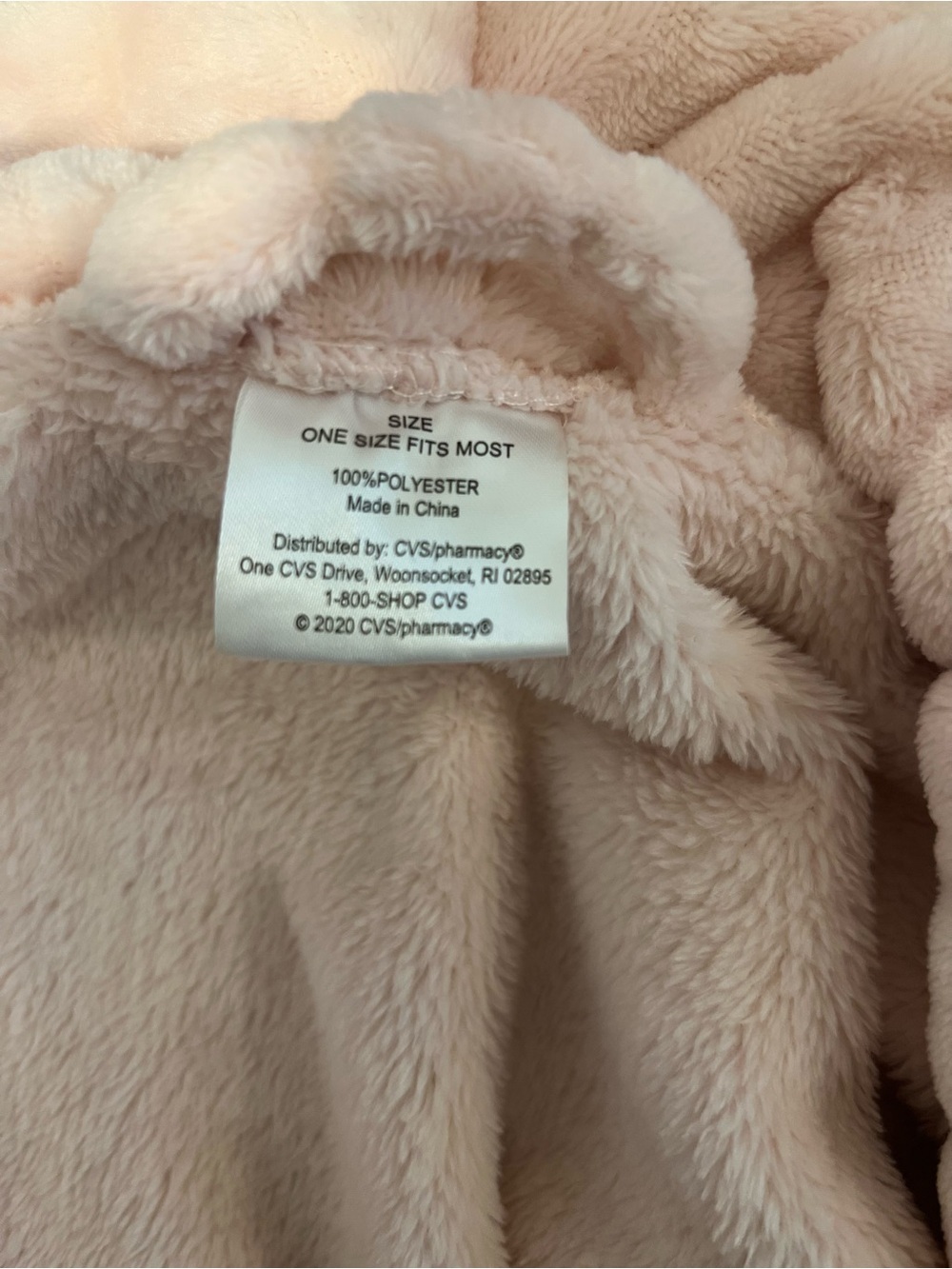 Plush Quilted Bathrobe for Women - Pink - Picture 5 of 5